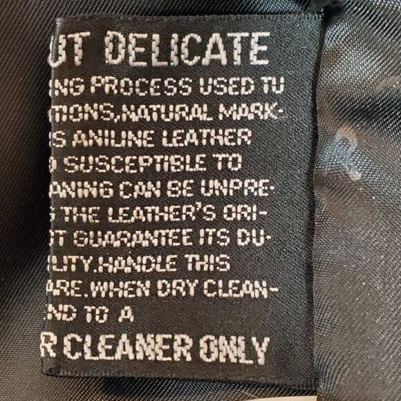 Women's Verducci Leather Thermolite Coat Jacket. Removable Lining. Large - Picture 13 of 13